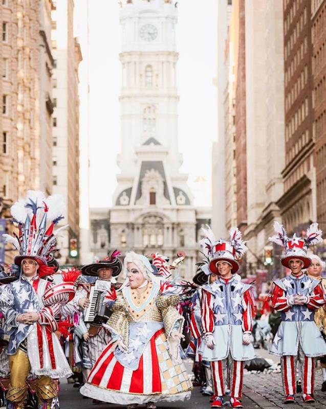 Ferko String Band 2020 with City Hall in the Background