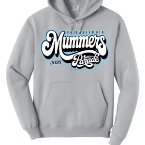 2026 Mummers Parade Hoodie (Grey)